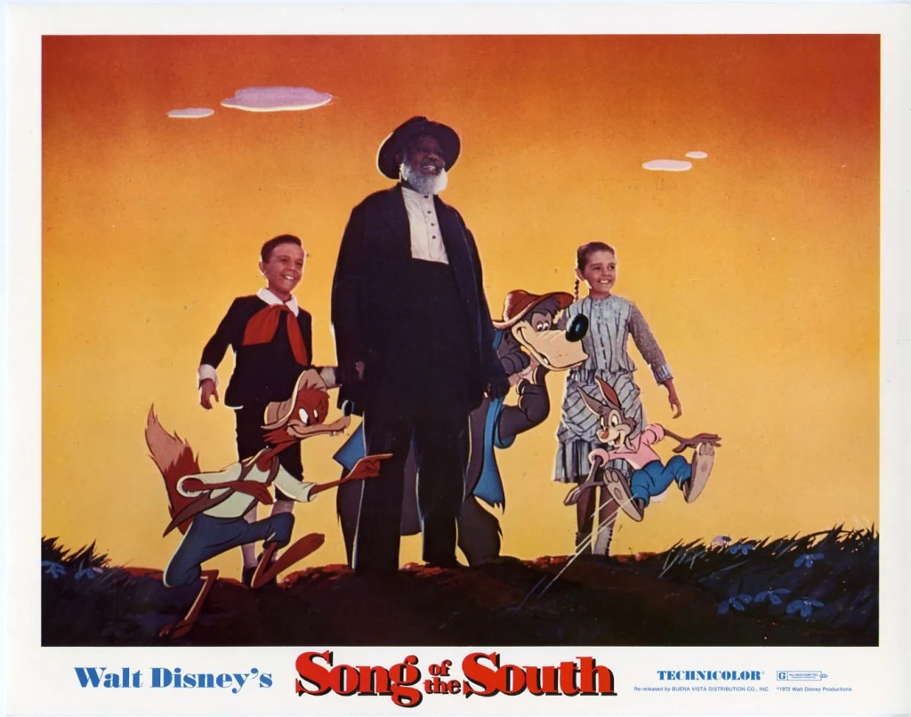 Movie poster of Disney's Song of the South. 